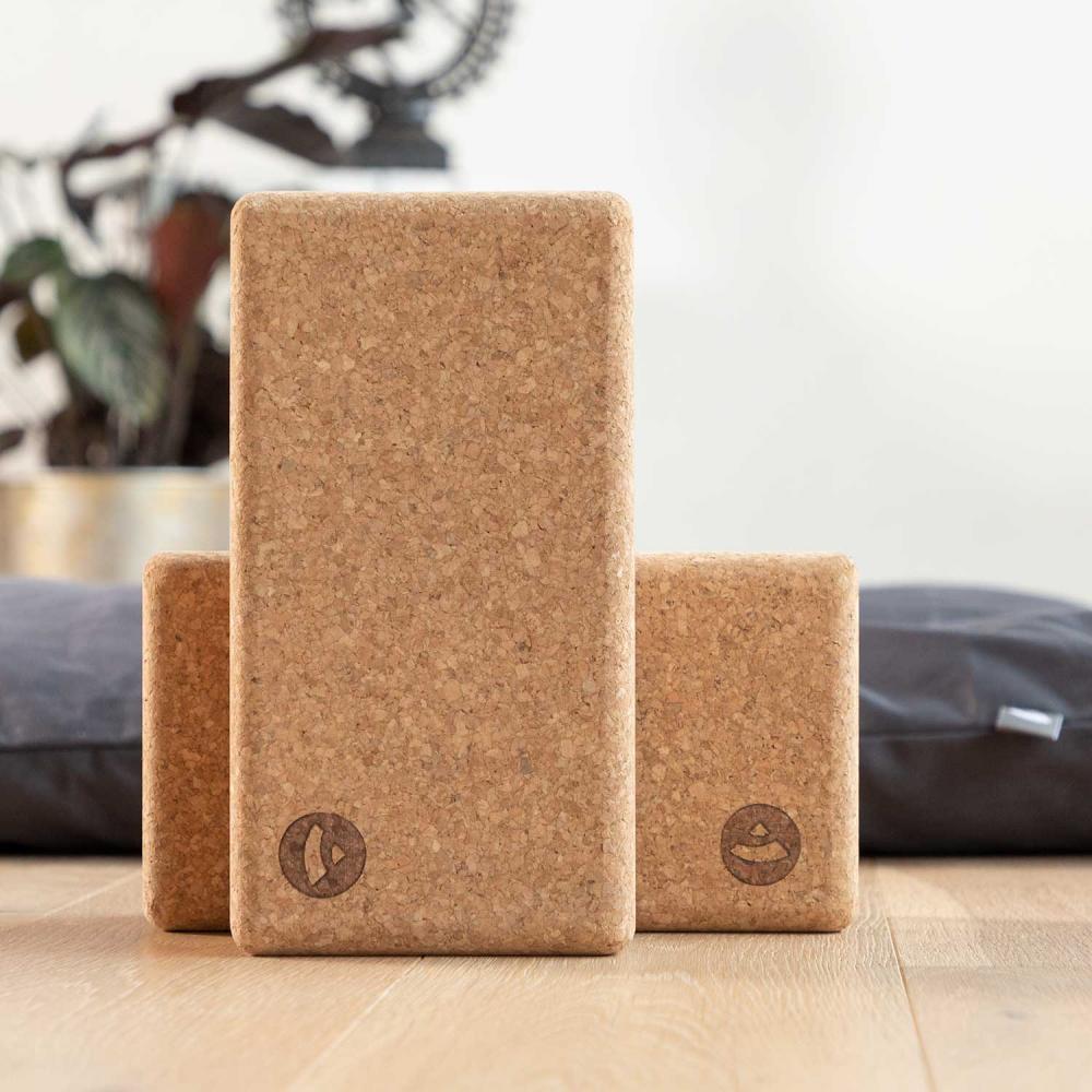 Cork Brick Standard Yoga Block 1