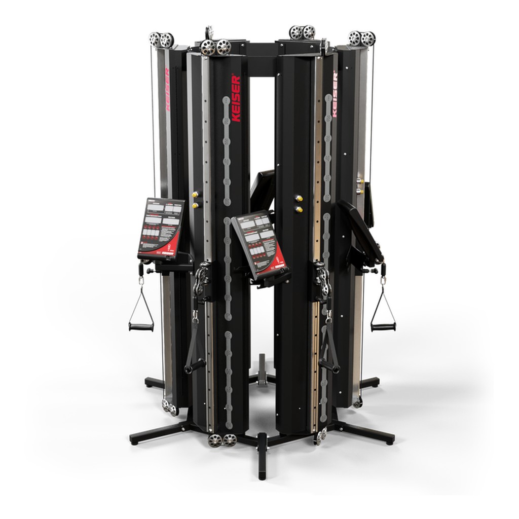[Keiser__003015B] Keiser Six Pack – Gestell für 6 Performance Trainer