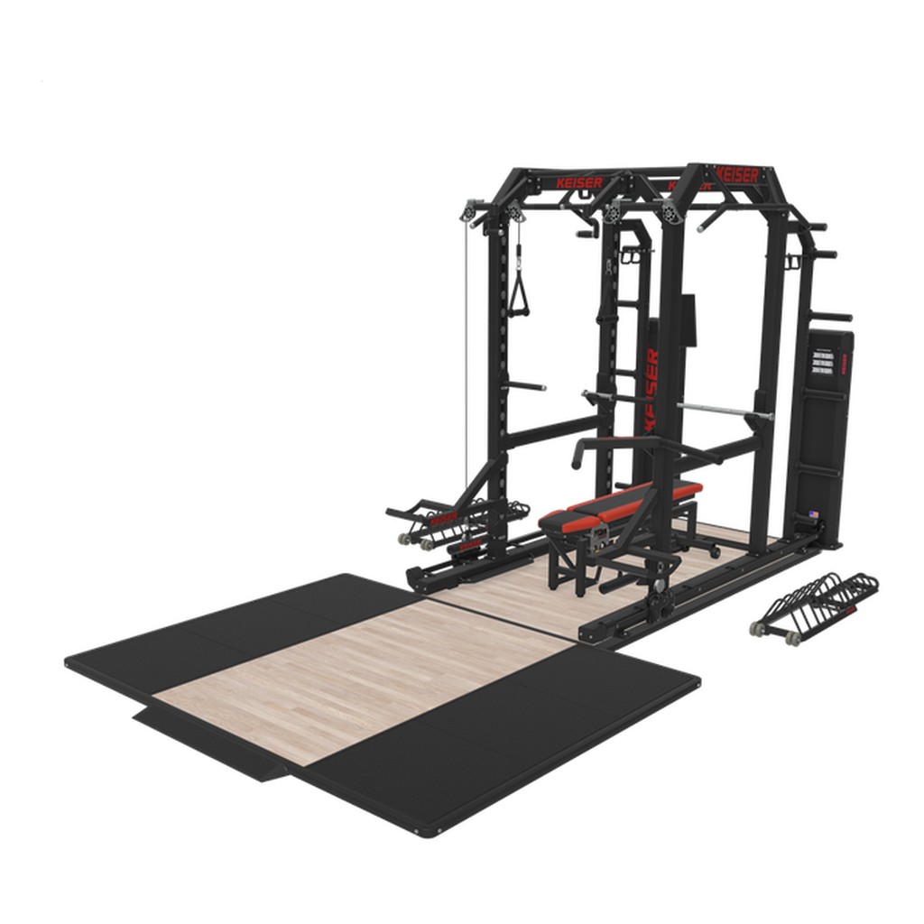 [Keiser__003111B4] Keiser A400 Power Rack 9'